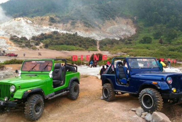 wisata jeep dieng adventure